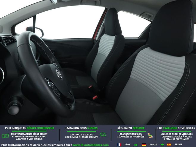 Toyota Yaris HYBRIDE 100ch Rouge de 2018