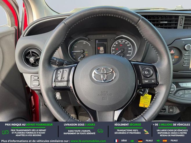 Toyota Yaris HYBRIDE 100ch Rouge M�tallique de 2018
