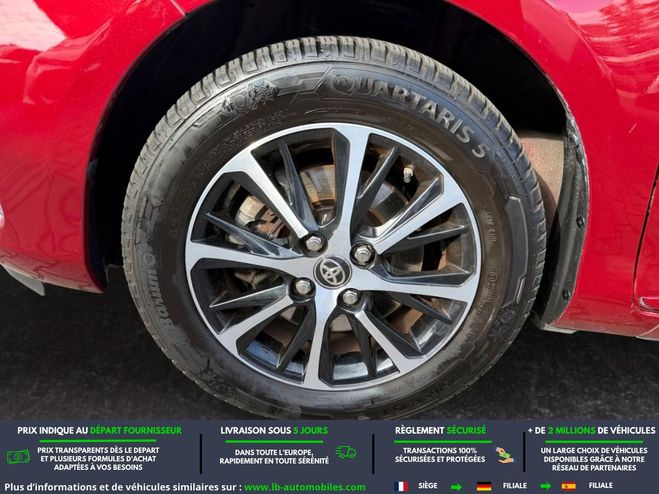 Toyota Yaris HYBRIDE 100ch Rouge M�tallique de 2018