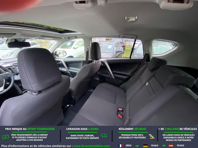Toyota RAV 4 Hybride 197ch 2WD Blanc M�tallique de 2017