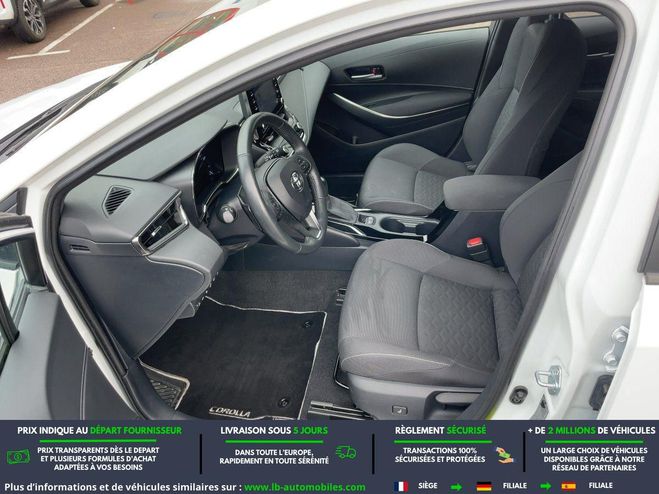 Toyota Corolla Hybride 184h BVA Blanc de 2021