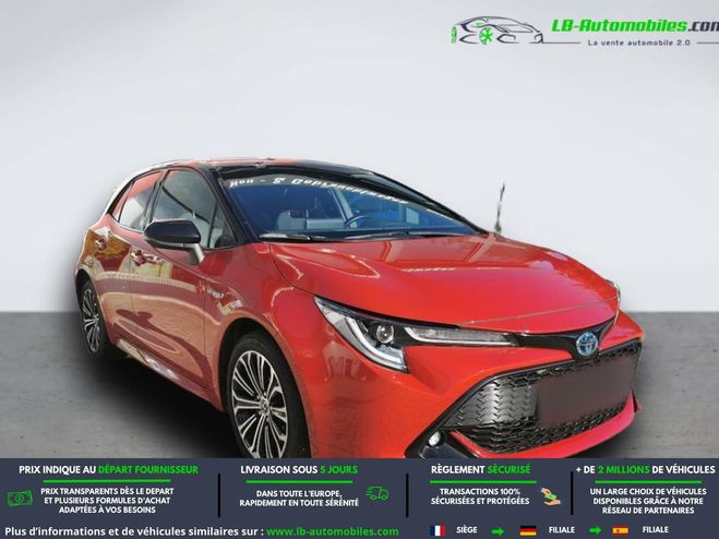 Toyota Corolla Hybride 122 ch BVA Rouge de 2019