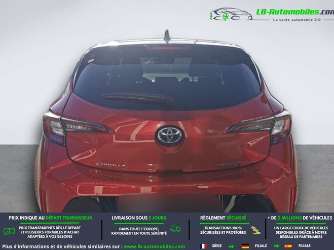 Toyota Corolla Hybride 122 ch BVA Rouge de 2019
