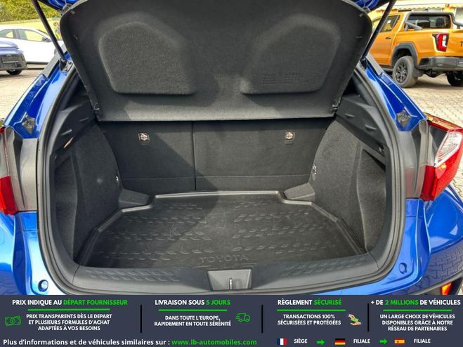 Toyota C HR Hybride 122 ch BVA Bleu M�tallique de 2019