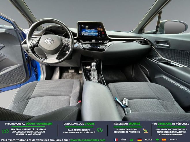 Toyota C HR Hybride 122 ch BVA Bleu M�tallique de 2019