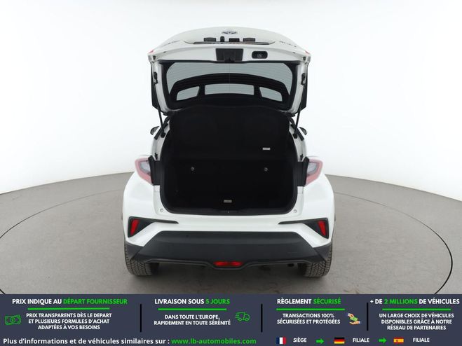 Toyota C HR Hybride 122 ch BVA Blanc M�tallique de 2018