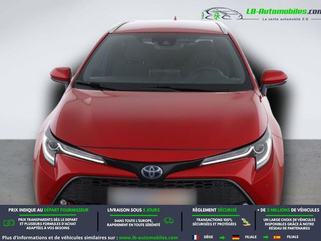Toyota Corolla Hybride 184h BVA Rouge M�tallique de 2021