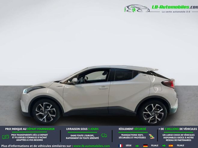 Toyota C HR Hybride 1.8L 98 ch BVA Blanc M�tallique de 2019