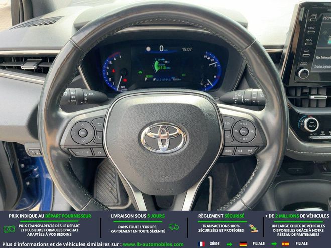 Toyota Corolla Hybride 122h BVA Bleu de 2020