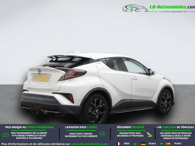 Toyota C HR Hybride 122 ch BVA Blanc de 2017