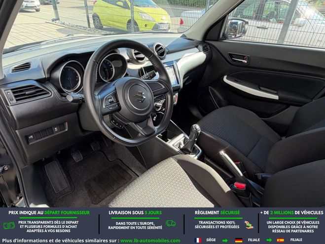 Suzuki Swift 1.2 Dualjet 90ch Noir de 2019