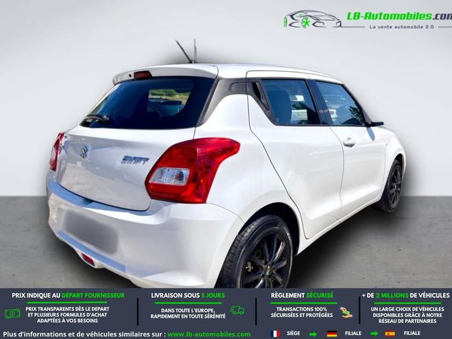 Suzuki Swift 1.2 Dualjet 90ch Blanc de 2019