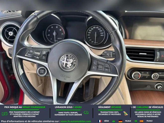 Alfa romeo Stelvio 2.0T 280 ch Q4 BVA Rouge de 2019
