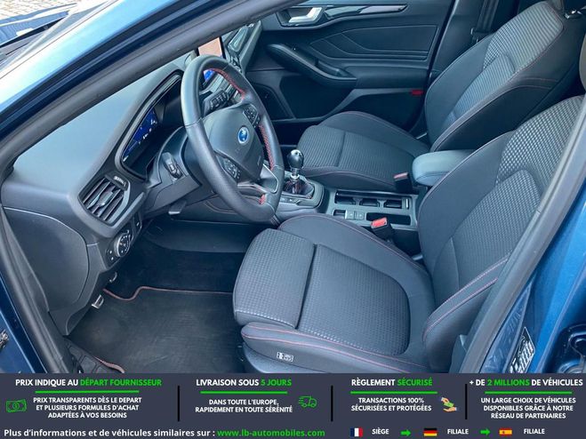 Ford Focus 1.0 EcoBoost 155 mHEV Bleu M�tallique de 2020