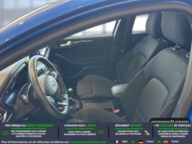 Ford Focus 1.0 EcoBoost 155 mHEV Bleu M�tallique de 2020