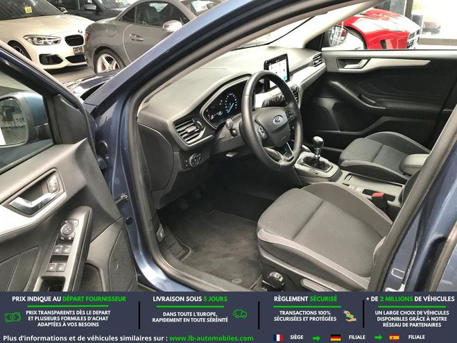 Ford Focus 1.0 EcoBoost 125 BVM Bleu M�tallique de 2020