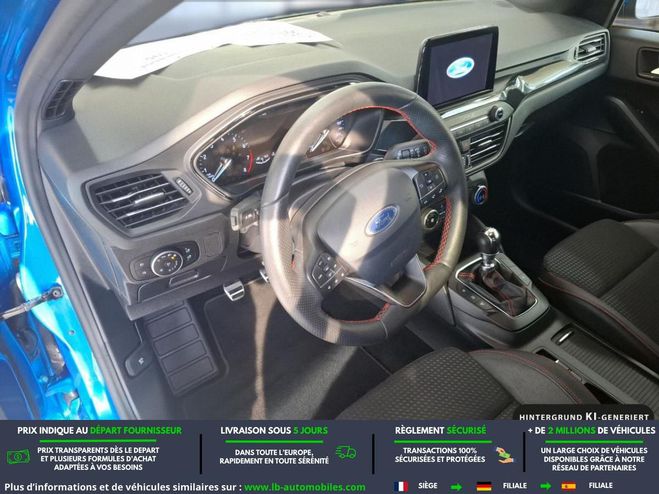 Ford Focus 1.0 EcoBoost 125 BVM Bleu M�tallique de 2019