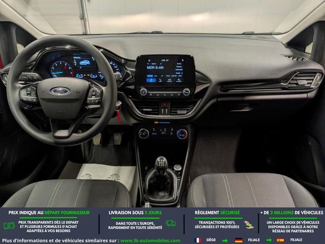 Ford Fiesta 1.1 85 ch BVM Rouge M�tallique de 2018