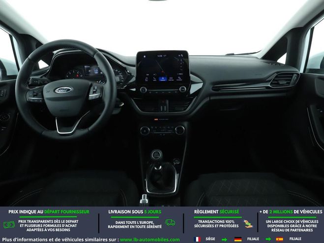 Ford Fiesta 1.0 EcoBoost 100 BVM Blanc de 2019