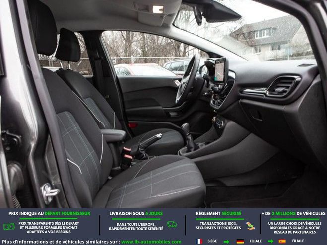 Ford Fiesta 1.1 85 ch BVM Gris M�tallique de 2019