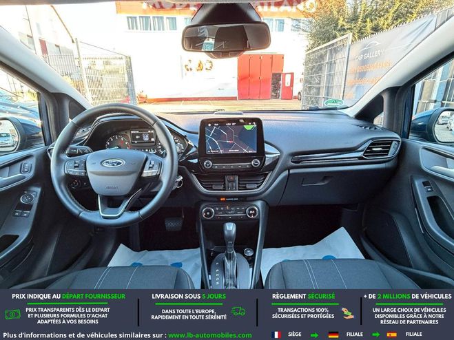 Ford Fiesta 1.0 EcoBoost 100 ch BVA Bleu M�tallique de 2019
