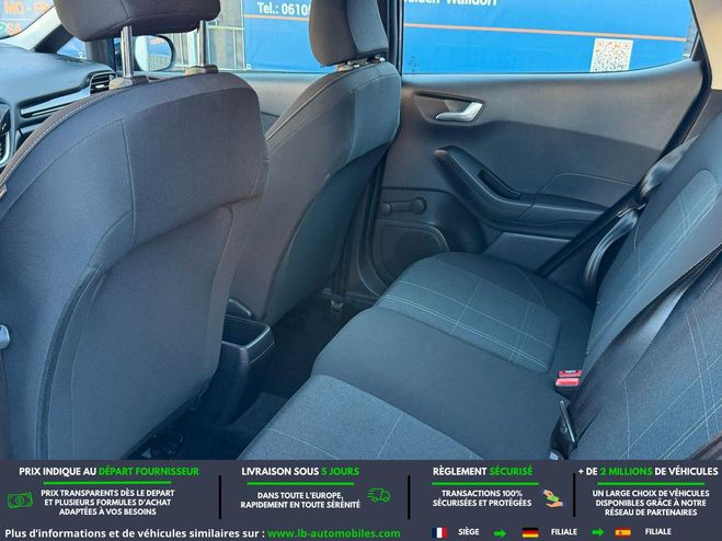 Ford Fiesta 1.0 EcoBoost 100 ch BVA Bleu M�tallique de 2019