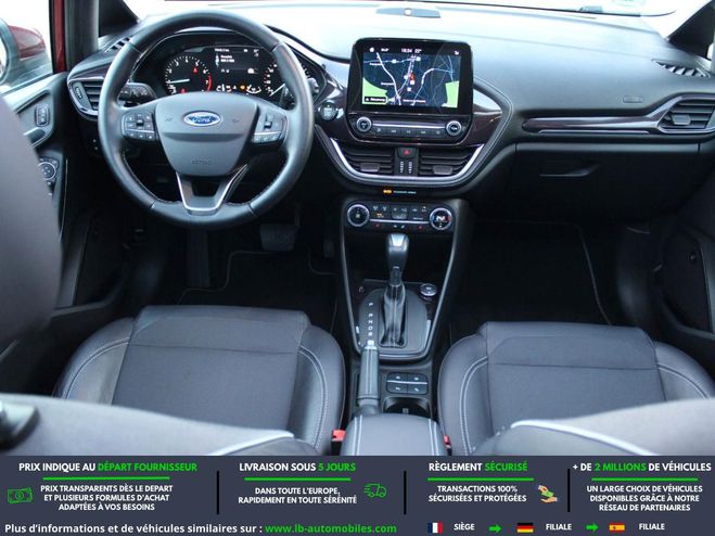 Ford Fiesta 1.0 EcoBoost 100 ch BVA Rouge M�tallique de 2019