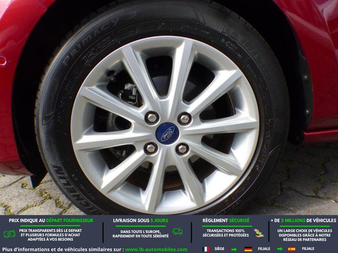 Ford Fiesta 1.0 EcoBoost 100 ch BVA Rouge M�tallique de 2019