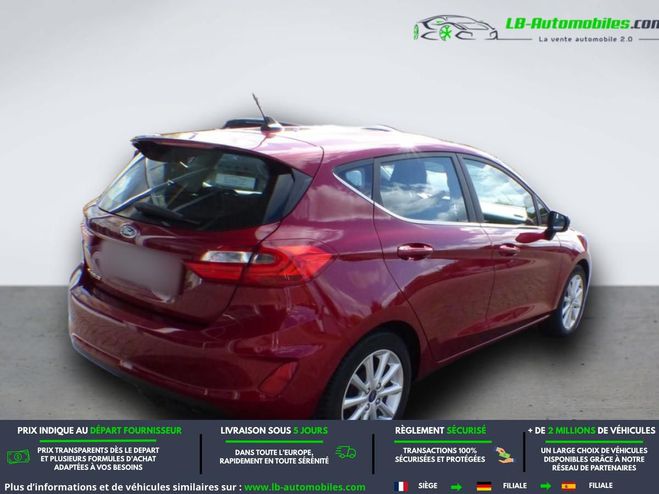 Ford Fiesta 1.0 EcoBoost 100 ch BVA Rouge M�tallique de 2019