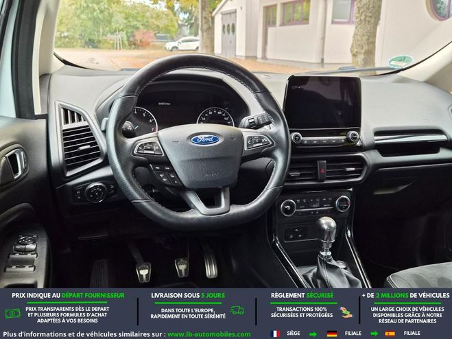 Ford Ecosport 1.0 EcoBoost 140 BVM Blanc M�tallique de 2018