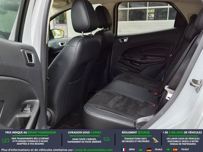 Ford Ecosport 1.0 EcoBoost 140 BVM Blanc M�tallique de 2018