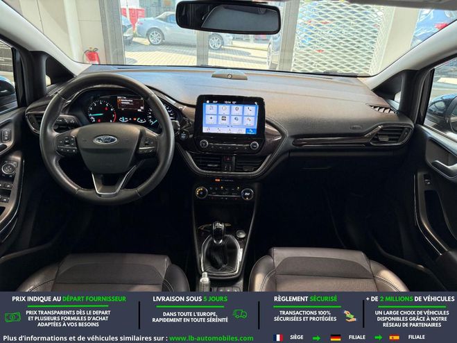 Ford Fiesta 1.0 EcoBoost 100 ch BVM Noir M�tallique de 2019