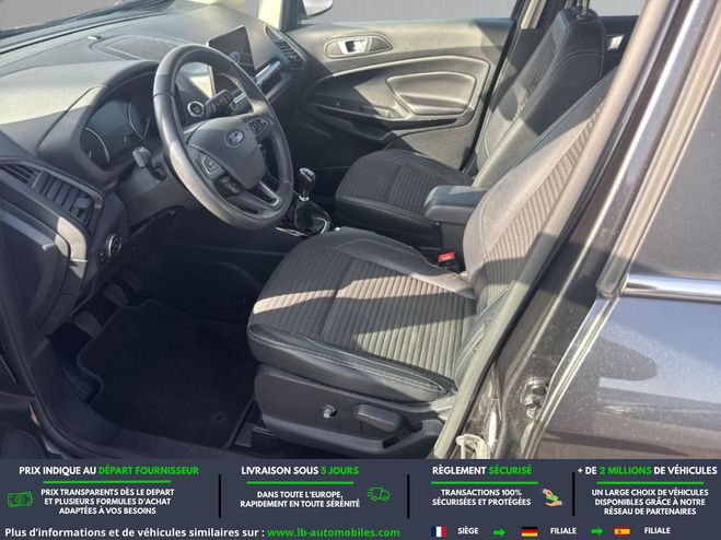 Ford Ecosport 1.0 EcoBoost 125ch BVM Gris M�tallique de 2019