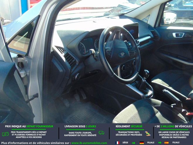 Ford Ecosport 1.0 EcoBoost 125ch BVM Argent� M�tallique de 2019