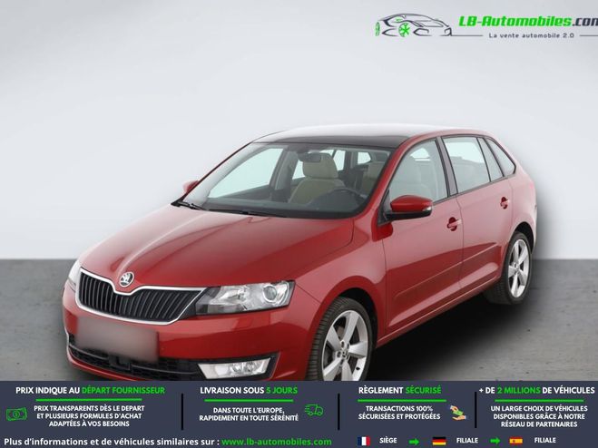 Skoda Rapid 1.4 TSI 125 ch BVA Rouge M�tallique de 2015