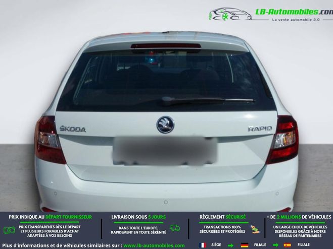Skoda Rapid 1.0 TSI 95 ch  BVA Blanc de 2017