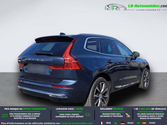 Volvo XC60 T6 AWD 253 ch + 87 ch BVA Bleu de 2021