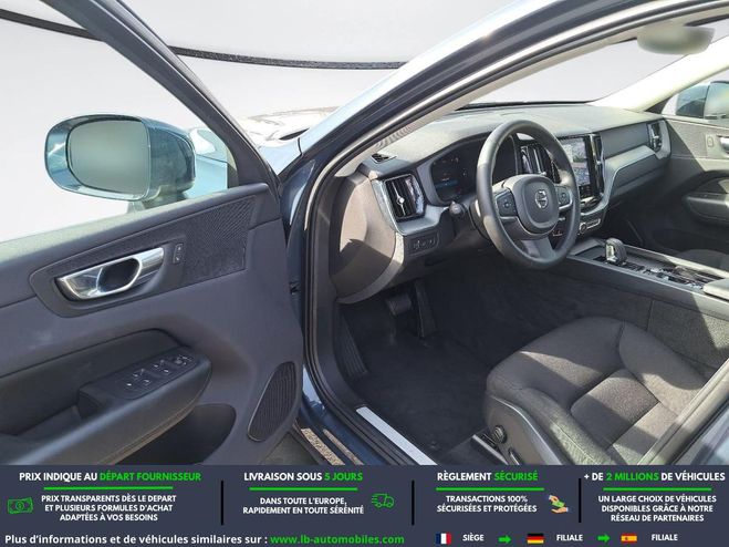 Volvo XC60 T6 AWD 253 ch + 87 ch BVA Bleu de 2021