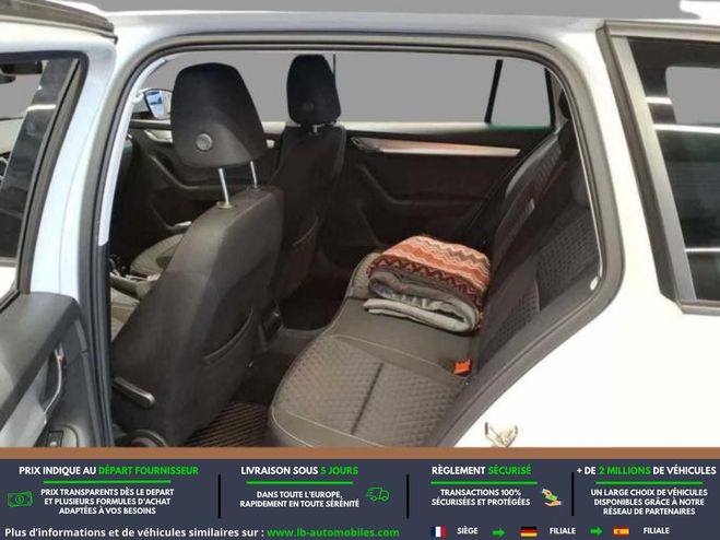 Skoda Octavia 1.8 TSI 180 ch BVA Blanc M�tallique de 2018