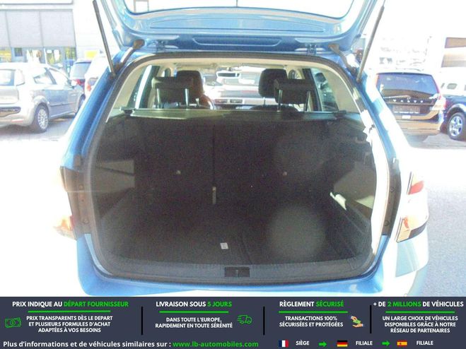 Skoda Fabia 1.2 TSI 110 ch BVM Bleu M�tallique de 2017