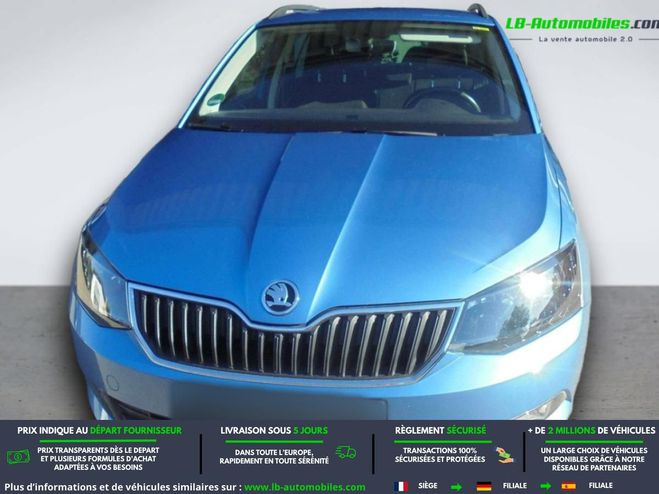 Skoda Fabia 1.2 TSI 110 ch BVM Bleu M�tallique de 2017