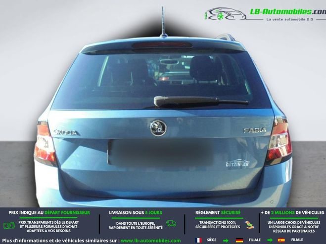 Skoda Fabia 1.2 TSI 110 ch BVM Bleu M�tallique de 2017