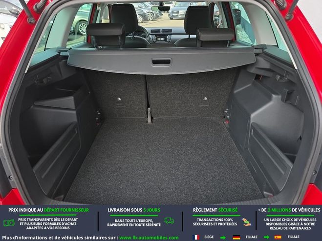 Skoda Fabia 1.2 TSI 110 ch BVM Rouge de 2018