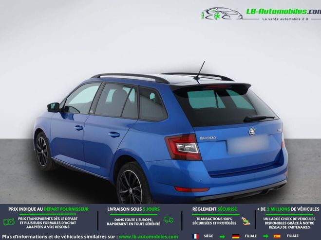 Skoda Fabia 1.0 TSI 110 ch BVA Bleu M�tallique de 2019