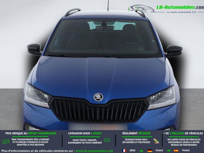 Skoda Fabia 1.0 TSI 110 ch BVA Bleu M�tallique de 2019