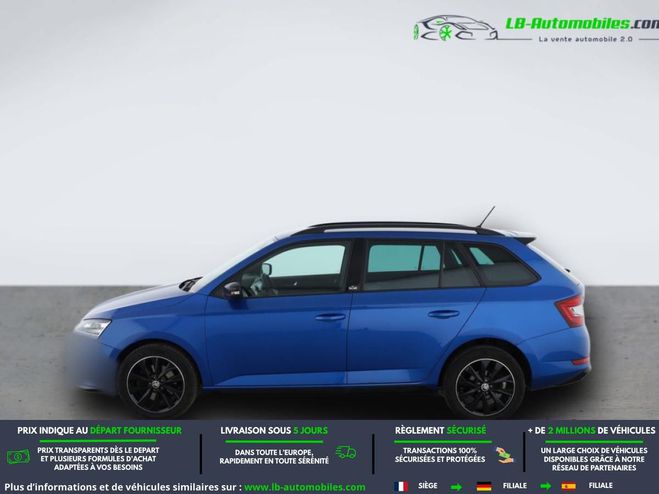 Skoda Fabia 1.0 TSI 110 ch BVA Bleu M�tallique de 2019