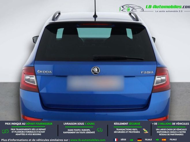 Skoda Fabia 1.0 TSI 110 ch BVA Bleu M�tallique de 2019