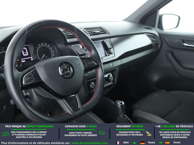 Skoda Fabia 1.0 TSI 110 ch BVA Bleu M�tallique de 2019