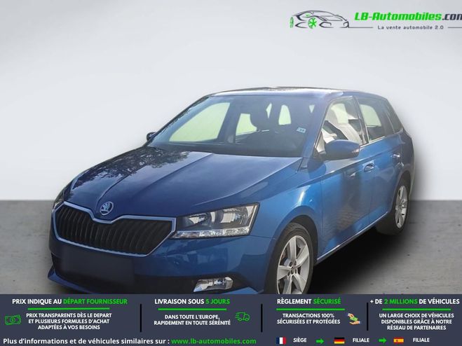 Skoda Fabia 1.0 MPI 75 ch BVM Bleu M�tallique de 2018