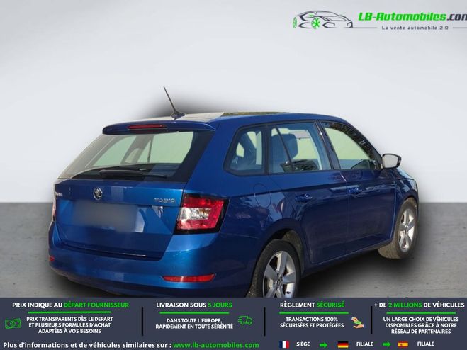 Skoda Fabia 1.0 MPI 75 ch BVM Bleu M�tallique de 2018